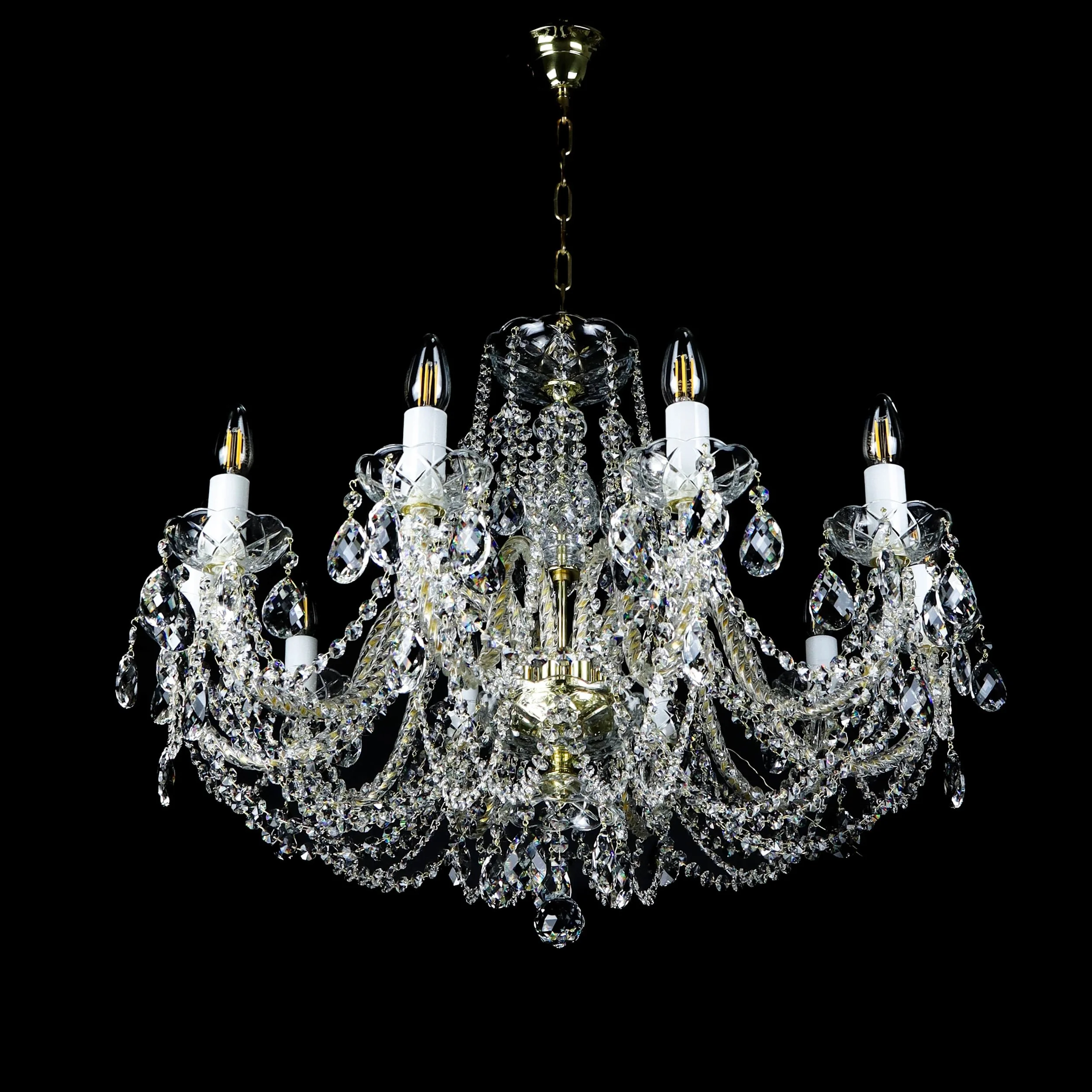 Brillante crystal chandelier — WRANOVSKY - Bohemian Crystal